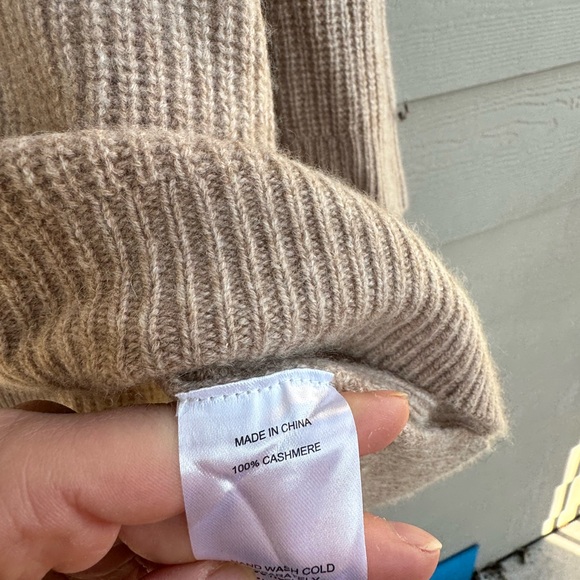 Quince 100% Cashmere Button Cardigan - Picture 3 of 4